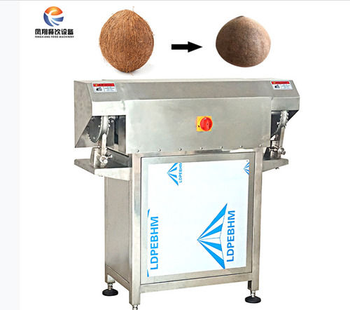 Industrial Coconut Shell Removing Machine