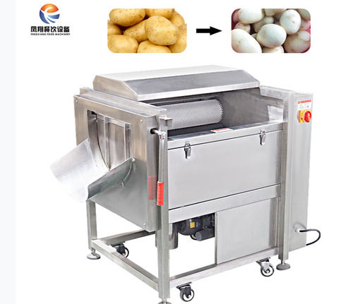 High Efficiency Industrial Soybean Dehairing Machine, Fruit Cleaning and Peeling Machine