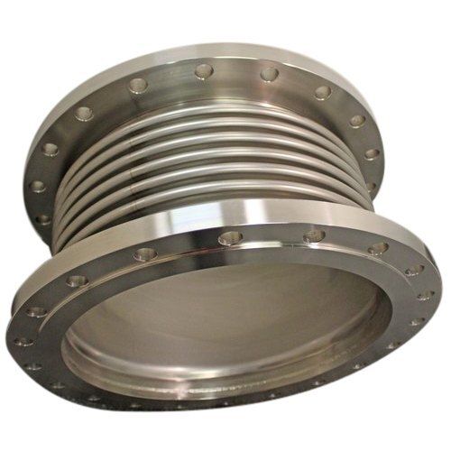 Silver Round Shape Stainless Steel Single Expansion Bellow