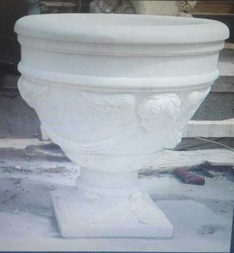 stone flower pots