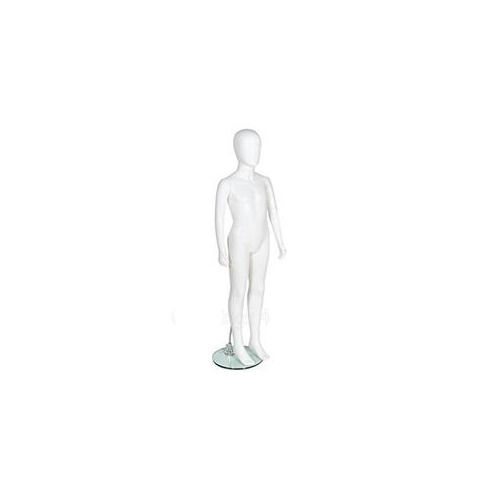 Locomoto Fiberglass Glossy White Kid Mannequins