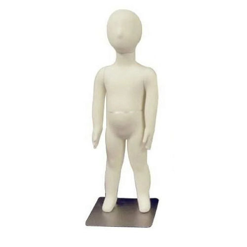 Locomoto Fiberglass Glossy White Kid Mannequins - Age Group: Children