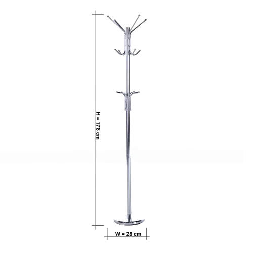 Stainless Steel Coat Hanger Stand