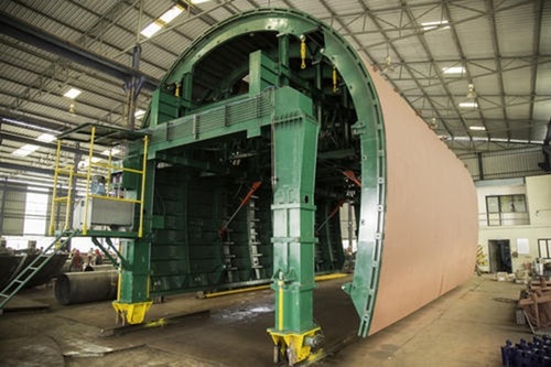 Highway 3 Line Tunnel Gantry - Robust Steel, Three-Lane Support Design, Multi-Color Options | Weather-Resistant Coating, Easy Semi-Automatic Installation
