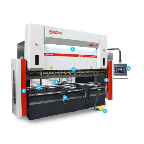 Cnc Bending Machine - Variable Capacity 1250 X 3000 Mm | High Precision CNC Control Works with Aluminum & Steel Fast & Durable Operation