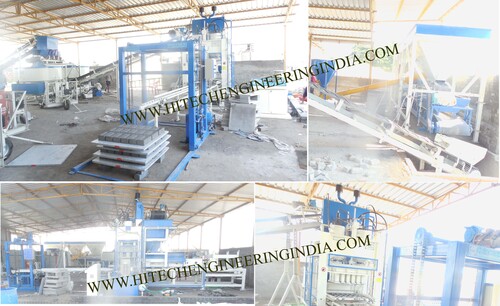 Fly Ash Brick Making Machine Automatic Wht-1029 - Capacity: 3500 Pcs/Hr