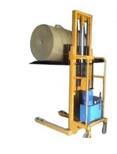 Paper Roll Electric Stacker - Mild Steel, 1.5 Ton Rated Load | Strong, Multi Color, Electric Power Source, Industrial Use