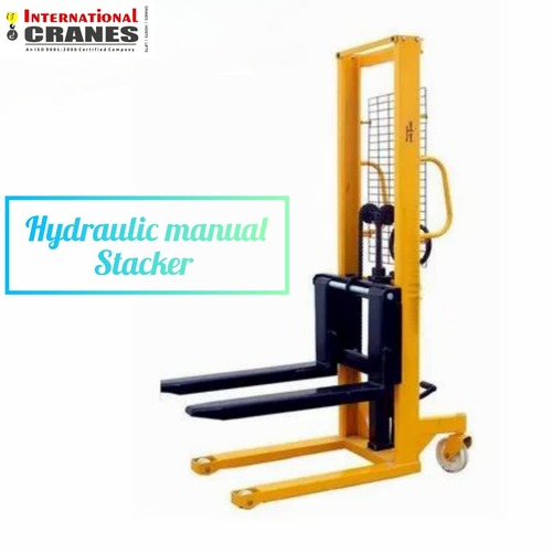 Hydraulic Stacker - Color: Yellow
