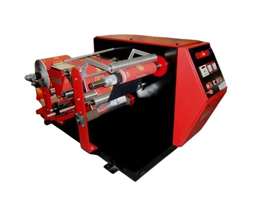 Doctoring Rewinding Machine With Slitting