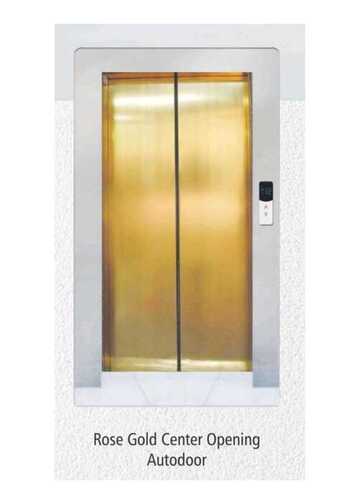 Silver Color Stainless Steel Material Elevator Doors