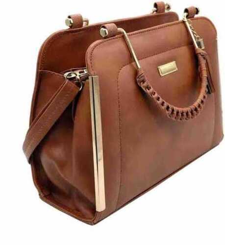 Brown Color Leather Ladies Purse