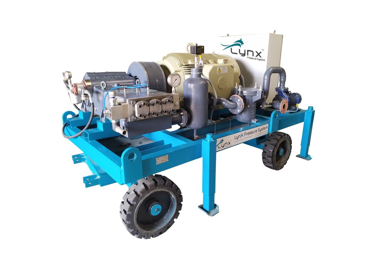 Hydro Jetting Machine - Cleaning Process: Cold Water Cleaning