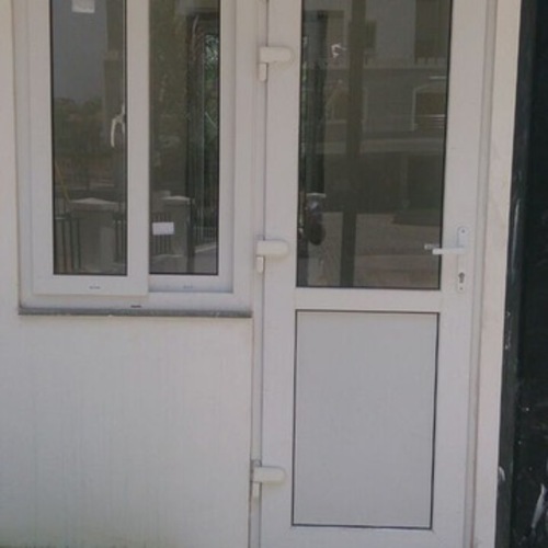 Durable Upvc 2 Track Window - Customized Size, White, Rust Proof | Anti Corrosion, Wall Mount, Office & Home Use