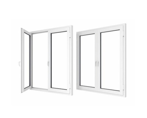 Upvc Ventilator Windows - UPVC, Standard Size, Silver, Polished Finish | Anti-Corrosion, Rust and Water Resistant, Inward/Outward Opening, Easy to Install, Wall-Mounted