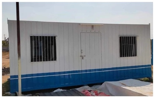 Prefab Rectangular Ms Portable Cabin