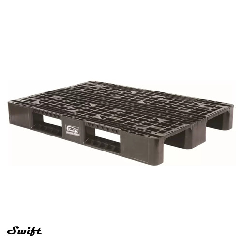 Export One Way Cargo Non Reversible Euro Pallets Sip-M24-1208Ne - Color: Black