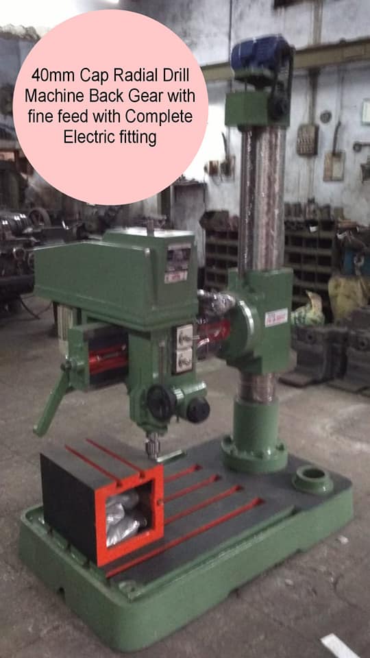 40MM Cap Radial Drill Machine