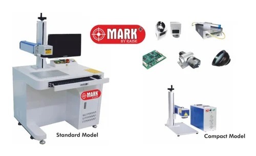 Mark Plus Fiber Laser Marking Machine - 1250x650x650 mm, 150 kg | High-Precision Fiber Laser, Air Cooling, User-Friendly Control System, Low Maintenance, Energy-Saving