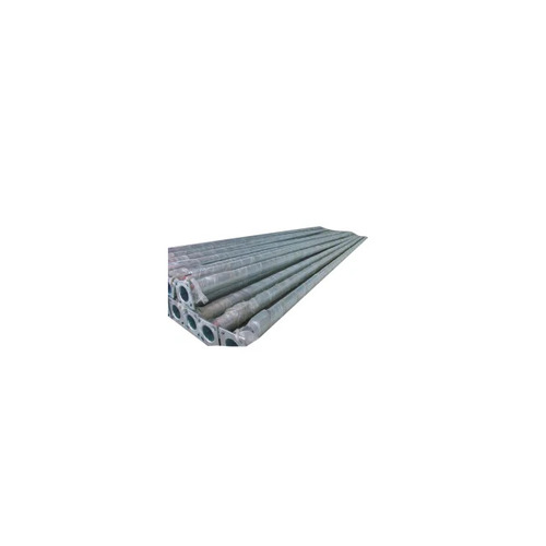 GI Tubular Pole - Aluminium 7m Length Single-Arm Tubular Shape | Durable Corrosion-Resistant Easy Installation