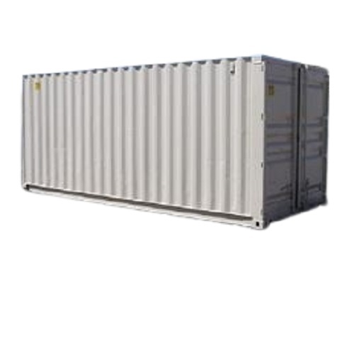 White Freight Shipping Container