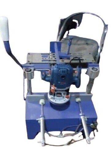 Upvc Mini Copy Router Machine With Manual Clamping - Color: Blue