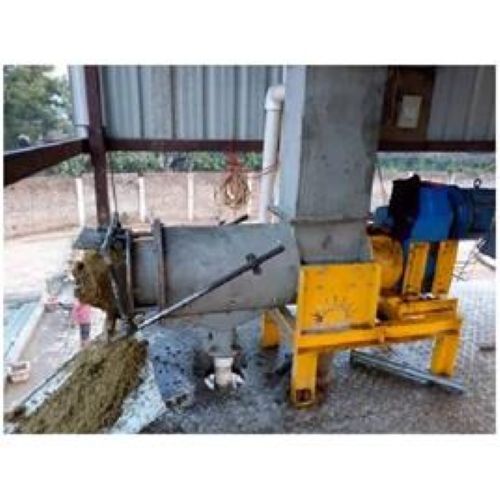 Cow Dung Dewatering Screw Press Machine