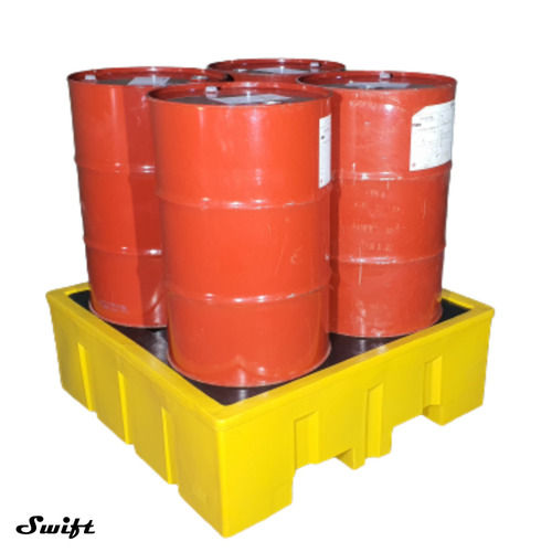 4 Drum Spill Containment Double Wall Pallet