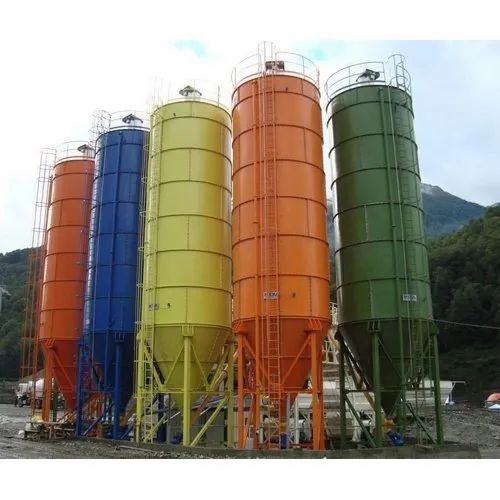 Floor Mounted Heavy-Duty High Efficiency Electrical Automatic Fly Ash Silo