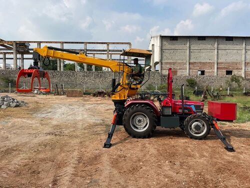 Ruggedly Constructed Tractor Mobile Crane, 360 Degree 40 Feet