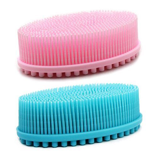 Soft Bristles Plastic Body Scrub Brush