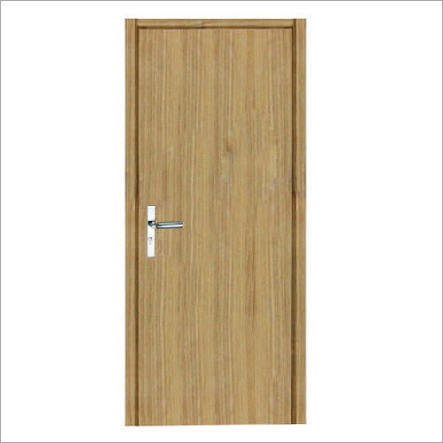 Light Brown Color First Class Wood Material Flush Door