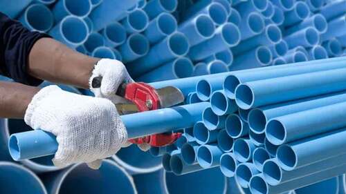 Long Lasting High Strength Durable Blue Plastic Pipes