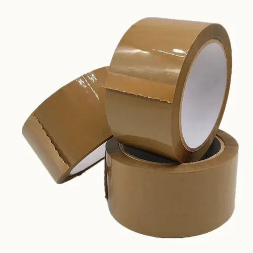 Single Sided Adhesive Plain Brown Bopp Tapes