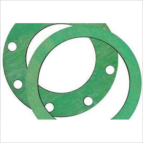 Green Color Round Shape Caf Gaskets For Sealing Use