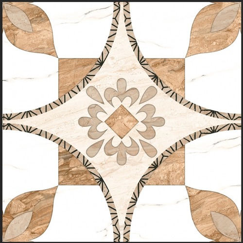 Multi-Color Decorative Tiles - Ceramic Tiles, Non-Slip Floor Tiles | Printed Design for Indoor Use