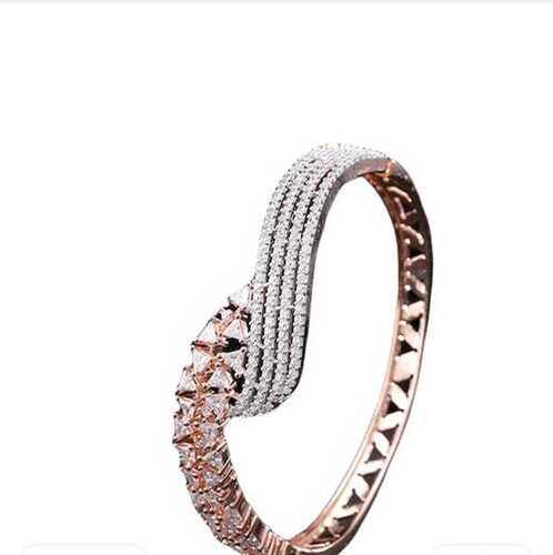 Rose Gold Plated American Diamond Bracelet