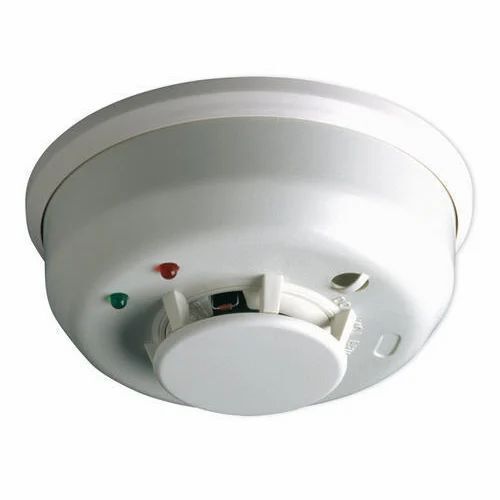 White Color Round Shape Automatic Smoke Detector