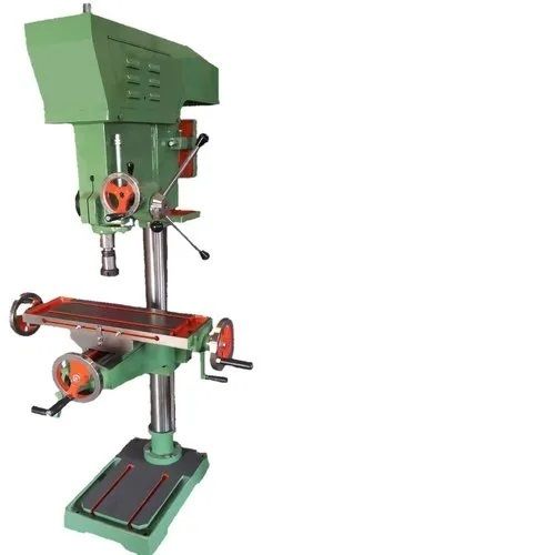 25mm Milling Cum Drilling Machine - Metal, 2500 RPM Spindle Speed, High Strength | Heavy-Duty, High Efficiency, Corrosion & Shock Resistant, Floor Standing, Easy to Operate