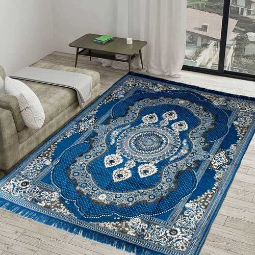 Wool Printed Hand Woven Carpet For Home And Hotel