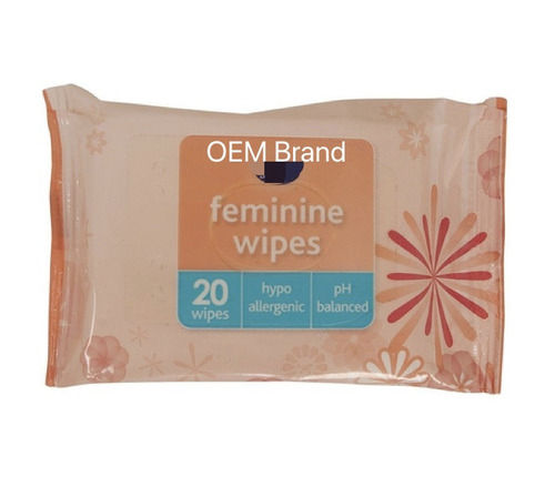 OEM ODM Feminine Wipes Gentle Intimate Wipes