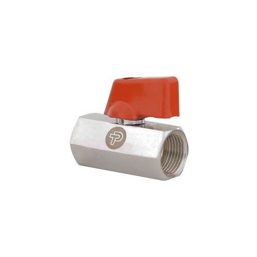 Chrome Plated Brass Mini Ball Valve