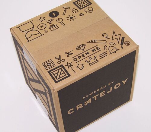 Brown Designer Cardboard Box 