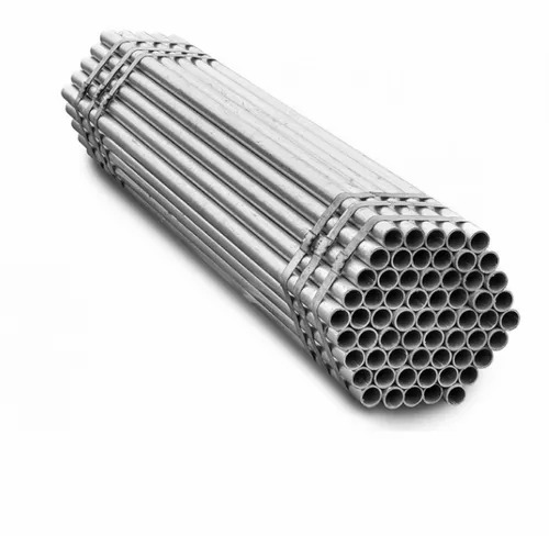 Mild Steel Scaffolding Pipe - Premium Quality, Color Galvanized Finish | Round Shape, Optimum Strength