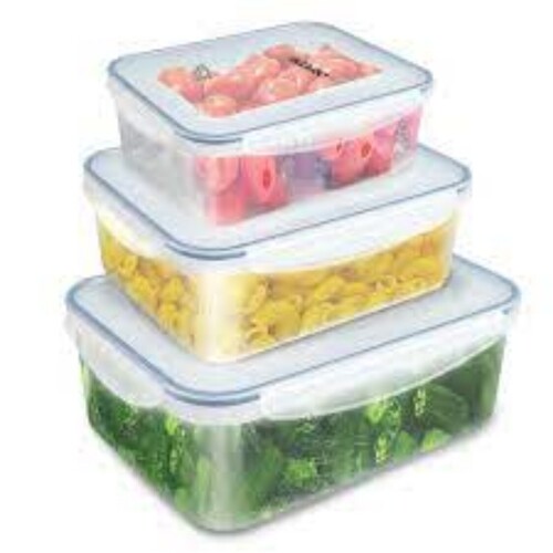 Kitchen Uses High Grade Classic Transparent Airtight Food Containers