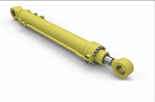 Color Coated Mild Steel Material Hydraulic Cylinder For Industrial