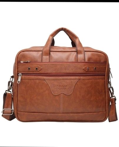 Premier Classic PU Leather Polyester Laptop Bags