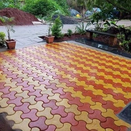 जलवायु और फिसलन प्रतिरोधी लंबे समय तक टिकने वाले इंटरलॉकिंग टाइल्स
