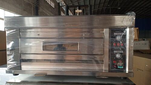 Single deck 2 tray gas baking oven