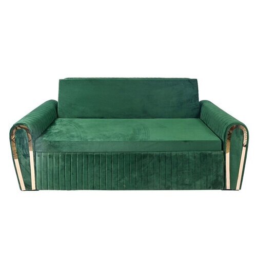 Velvet 3 Seater Sofa Cum bed