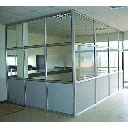 Aluminium and Glass partition